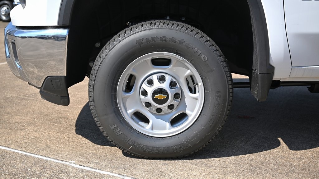 2025 Chevrolet Silverado 2500HD Work Truck White at Classic Chevrolet Galveston