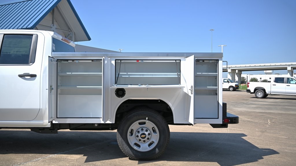2025 Chevrolet Silverado 2500HD Work Truck White at Classic Chevrolet Galveston