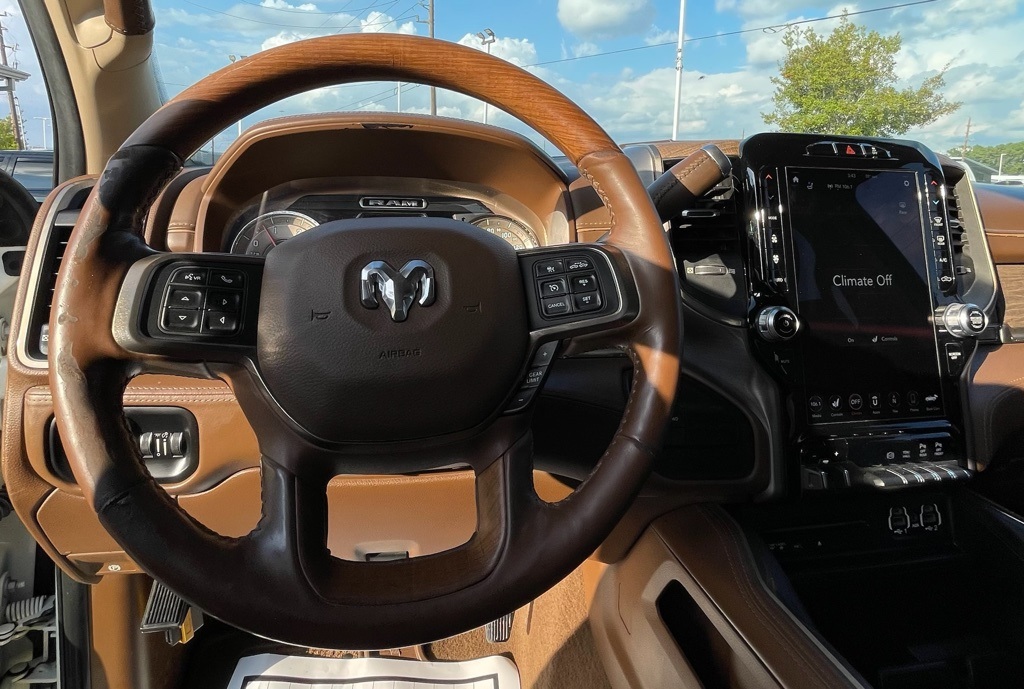 2019 Ram 3500 Laramie Longhorn White at Classic Elite Chevrolet Sugar Land