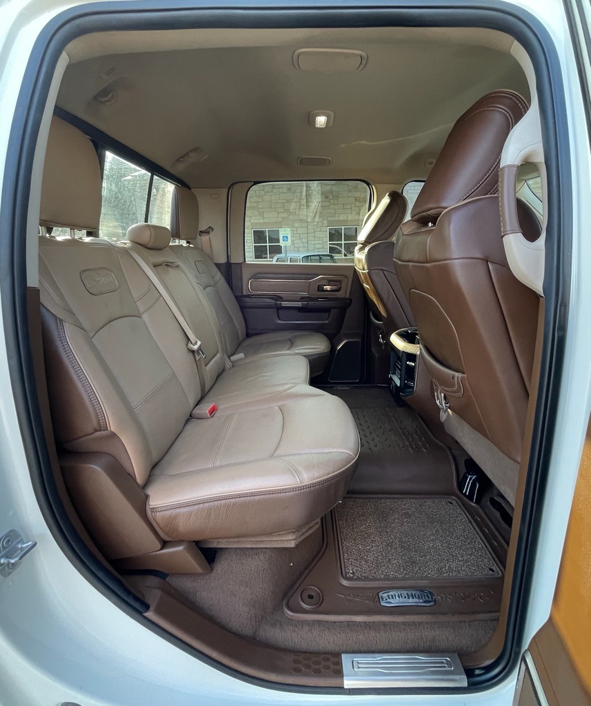 2019 Ram 3500 Laramie Longhorn White at Classic Elite Chevrolet Sugar Land