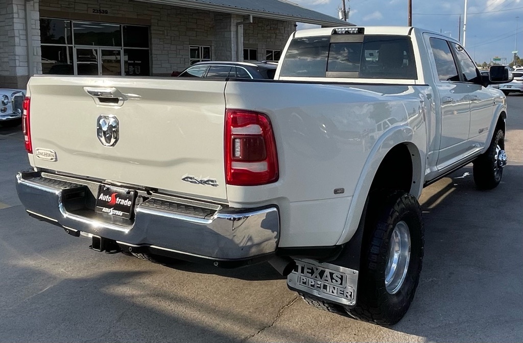 2019 Ram 3500 Laramie Longhorn White at Classic Elite Chevrolet Sugar Land