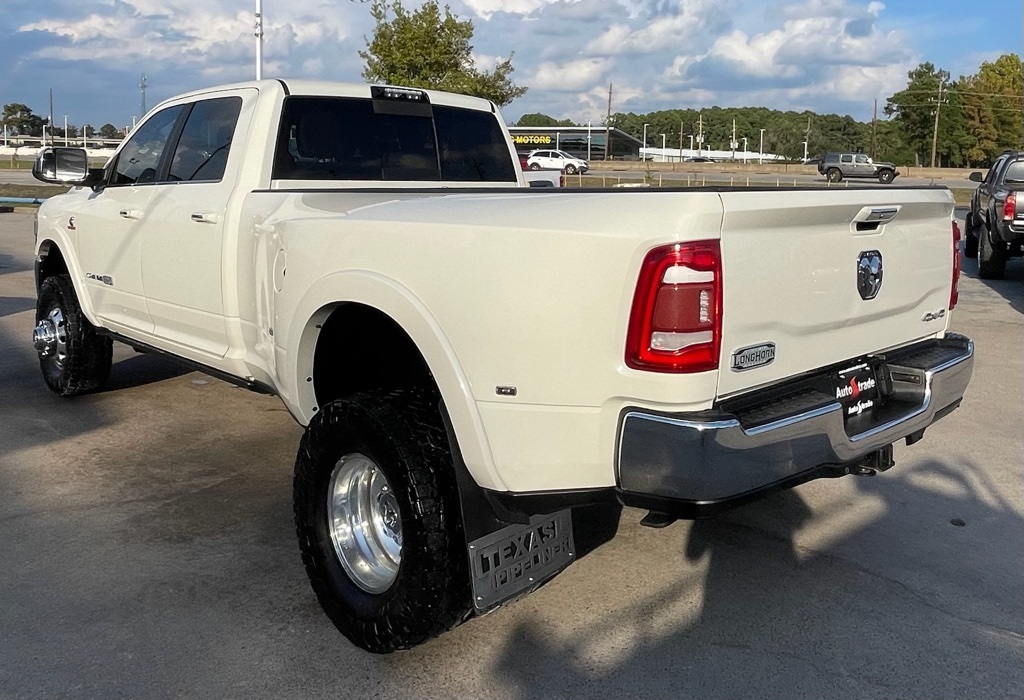 2019 Ram 3500 Laramie Longhorn White at Classic Elite Chevrolet Sugar Land