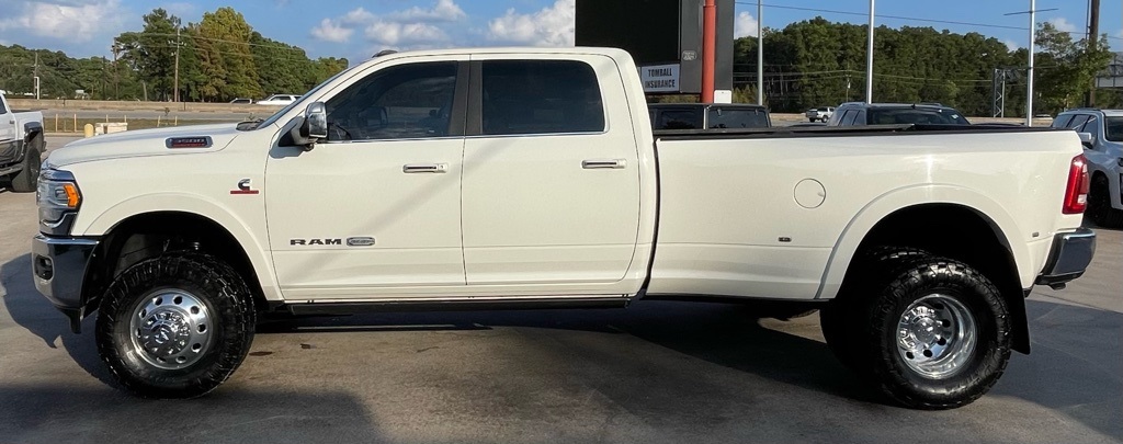 2019 Ram 3500 Laramie Longhorn White at Classic Elite Chevrolet Sugar Land