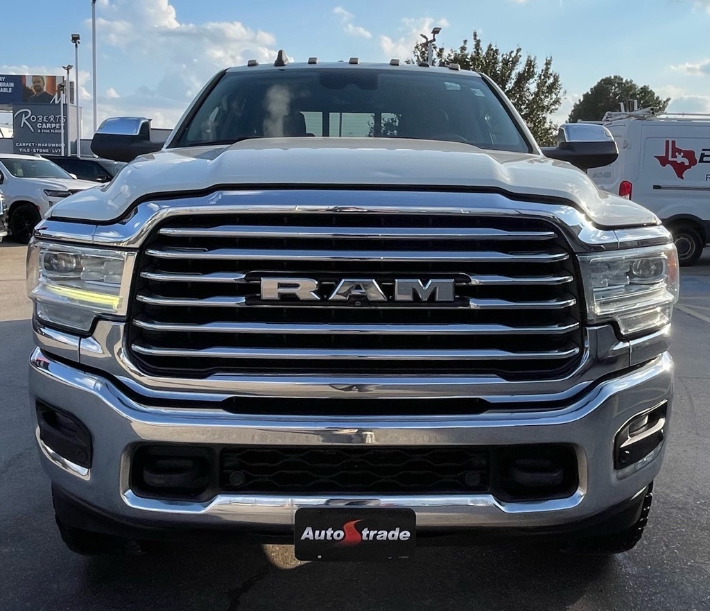 2019 Ram 3500 Laramie Longhorn White at Classic Elite Chevrolet Sugar Land