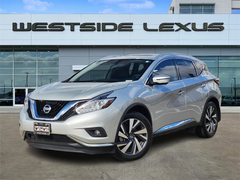 2018 Nissan Murano Platinum Silver at DeMontrond Mazda