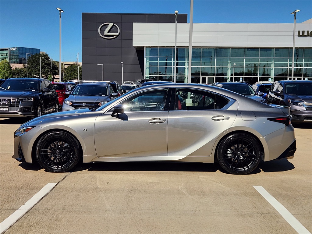 2021 Lexus IS 350 F SPORT Silver at South Houston Nissan