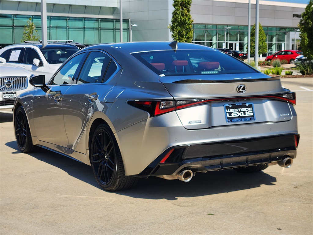 2021 Lexus IS 350 F SPORT Silver at South Houston Nissan