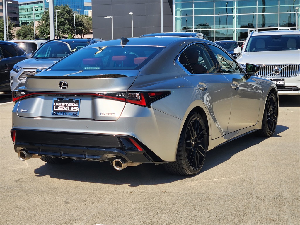 2021 Lexus IS 350 F SPORT Silver at South Houston Nissan