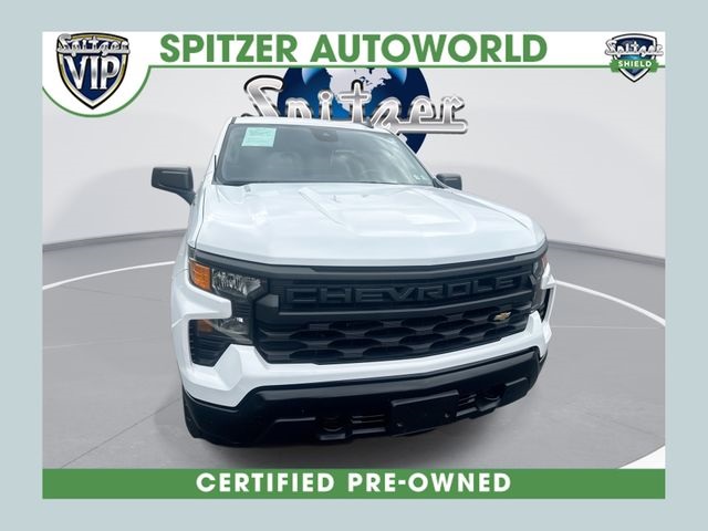 Summit White 2025 Chevrolet Silverado 1500 Pickup Truck Four-Wheel Drive 8-Speed Automatic