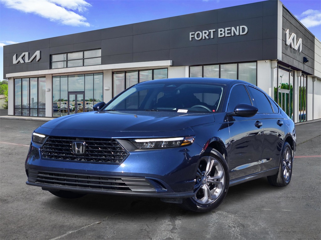 2024 Honda Accord EX Blue at Community Honda
