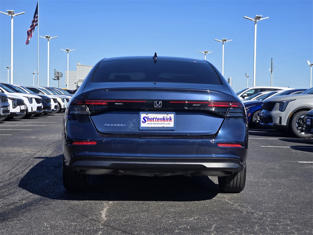 2024 Honda Accord EX Blue at Community Honda