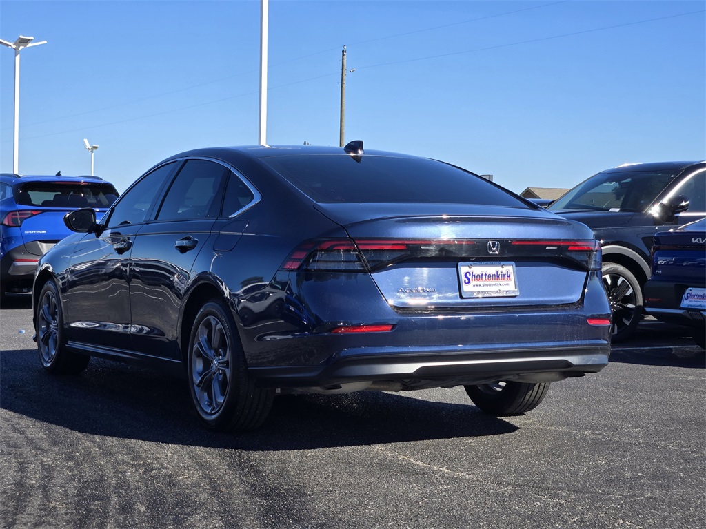 2024 Honda Accord EX Blue at Community Honda