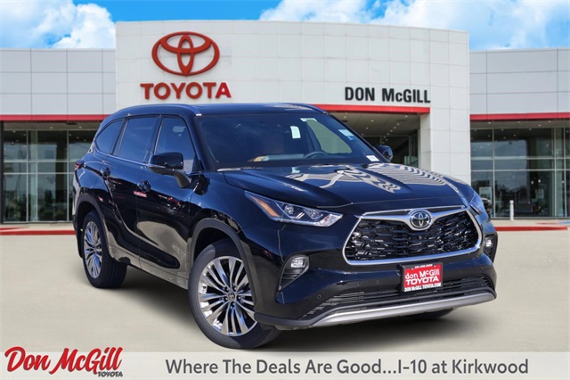 2026 Toyota Highlander Platinum Black at Gullo Toyota