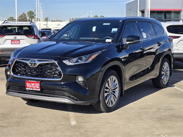 2026 Toyota Highlander Platinum Black at Gullo Toyota