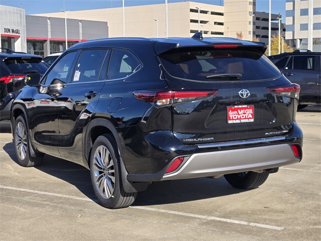 2026 Toyota Highlander Platinum Black at Gullo Toyota