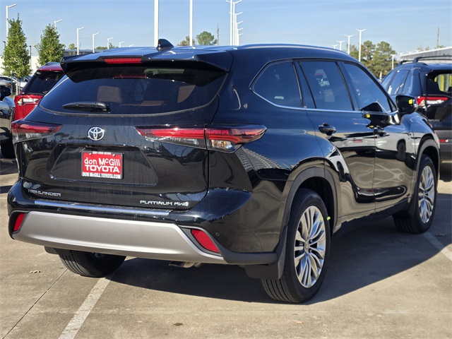 2026 Toyota Highlander Platinum Black at Gullo Toyota