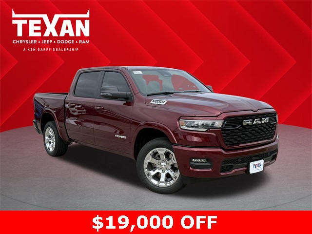 2025 Ram 1500 Big Horn/Lone Star Red at DeMontrond Auto Country