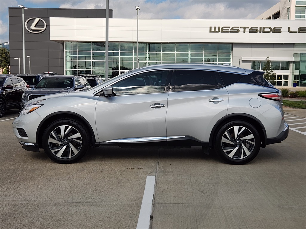 2018 Nissan Murano Platinum Silver at Don McGill Toyota