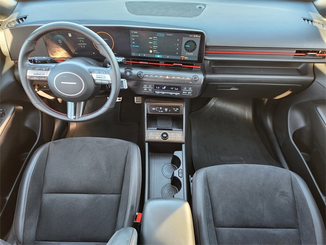 2025 Hyundai Kona N Line S Red at Big Star Chrysler Jeep Dodge Ram 