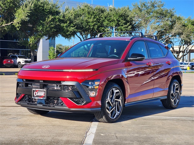 2025 Hyundai Kona N Line S Red at Big Star Chrysler Jeep Dodge Ram 