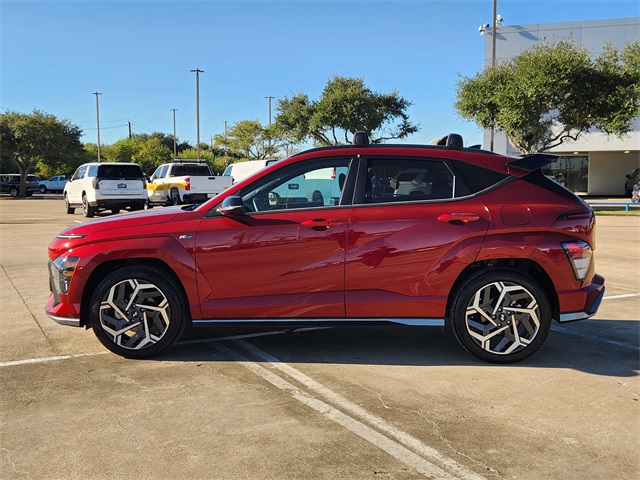 2025 Hyundai Kona N Line S Red at Big Star Chrysler Jeep Dodge Ram 