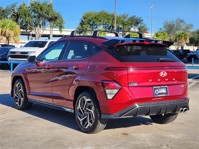 2025 Hyundai Kona N Line S Red at Big Star Chrysler Jeep Dodge Ram 