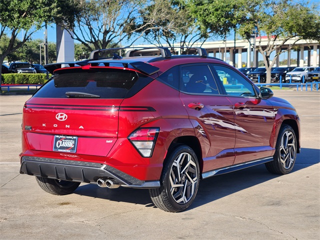 2025 Hyundai Kona N Line S Red at Big Star Chrysler Jeep Dodge Ram 