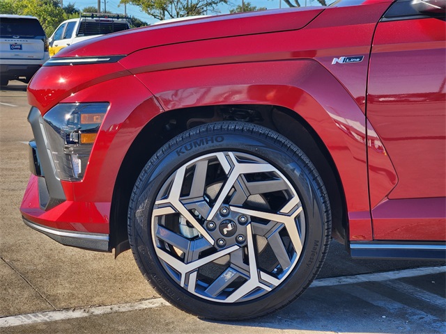 2025 Hyundai Kona N Line S Red at Big Star Chrysler Jeep Dodge Ram 