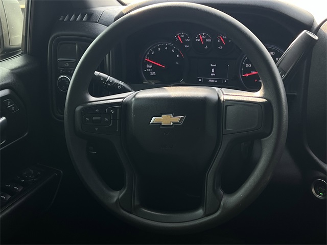 2023 Chevrolet Silverado 1500 Custom White at Classic Elite Chevrolet Sugar Land