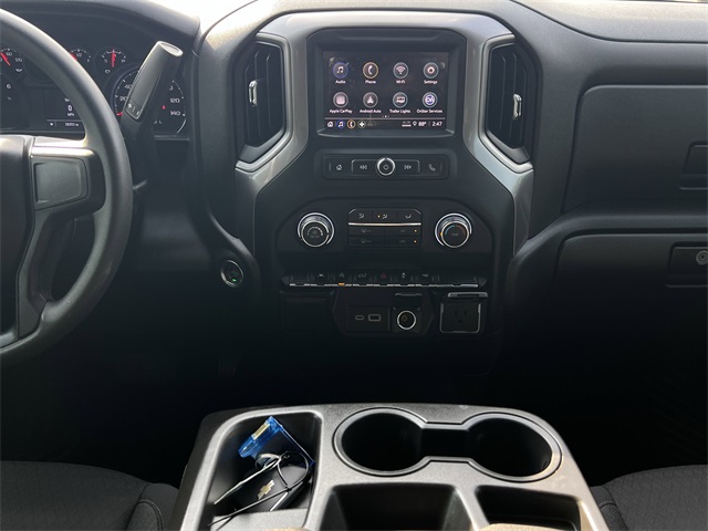 2023 Chevrolet Silverado 1500 Custom White at Classic Elite Chevrolet Sugar Land