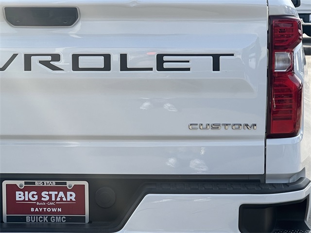 2023 Chevrolet Silverado 1500 Custom White at Classic Elite Chevrolet Sugar Land