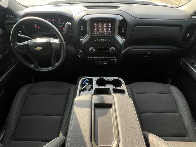 2023 Chevrolet Silverado 1500 Custom White at Classic Elite Chevrolet Sugar Land