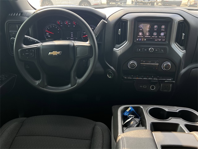 2023 Chevrolet Silverado 1500 Custom White at Classic Elite Chevrolet Sugar Land