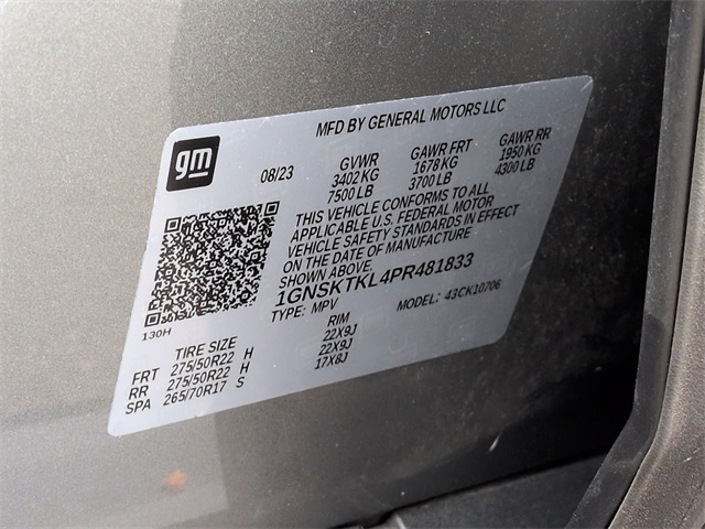 2023 Chevrolet Tahoe High Country for sale at PATRIOT CHEVROLET OF LIMERICK