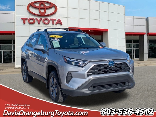 2024 Toyota RAV4 Hybrid XLE Silver at Davis Toyota of Orangeburg