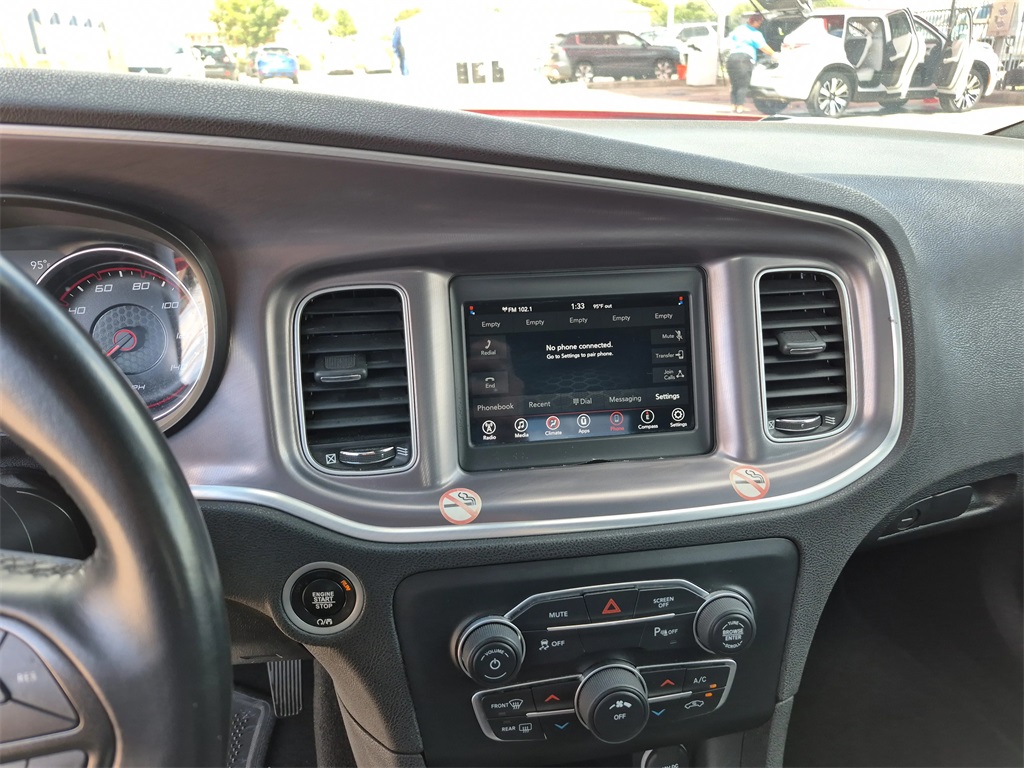 2022 Dodge Charger SXT Red at Texan Dodge Chrysler Jeep Ram