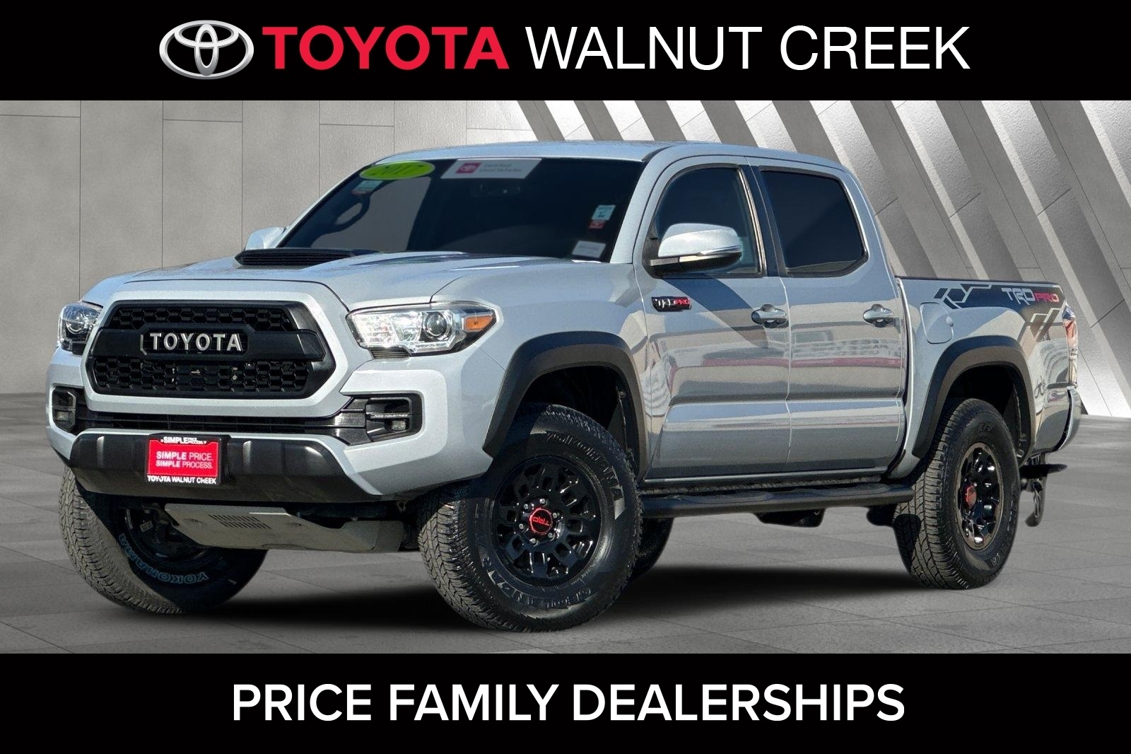 2017 Toyota Tacoma TRD Pro V6 Double Cab 4WD