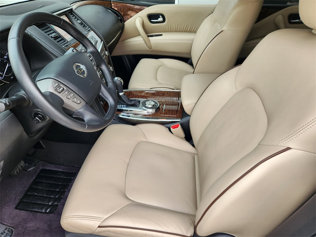 2018 Nissan Armada Platinum White at Big Star Chrysler Jeep Dodge Ram 