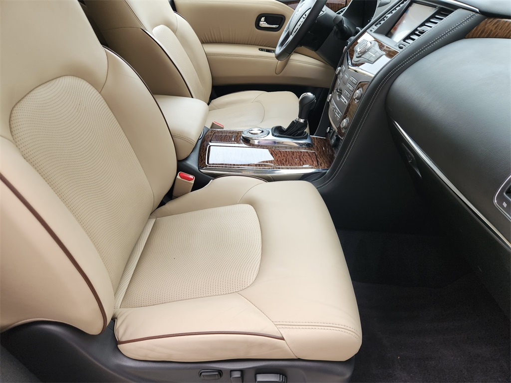 2018 Nissan Armada Platinum White at Big Star Chrysler Jeep Dodge Ram 