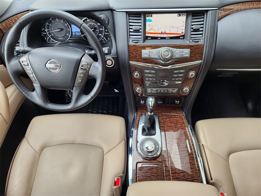 2018 Nissan Armada Platinum White at Big Star Chrysler Jeep Dodge Ram 