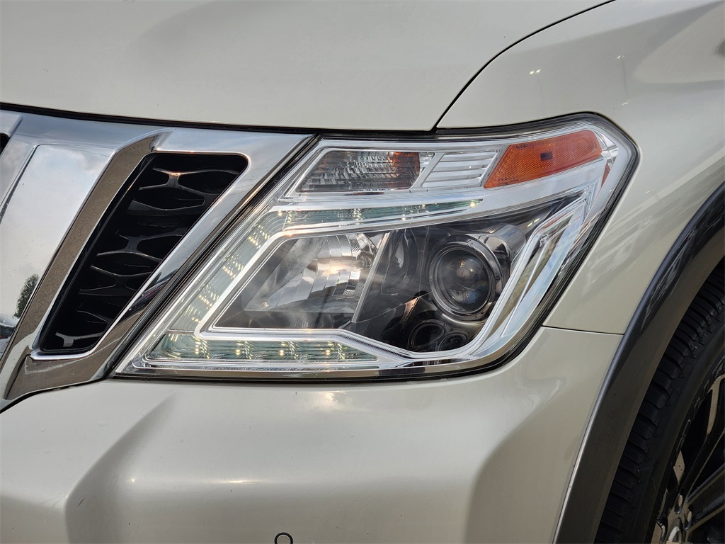 2018 Nissan Armada Platinum White at Big Star Chrysler Jeep Dodge Ram 