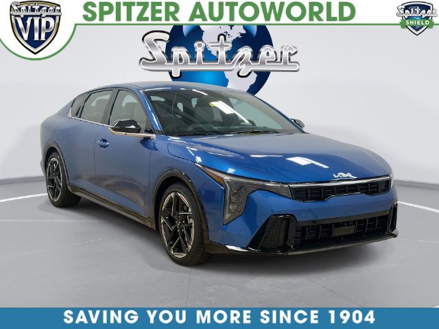 Wave Blue 2026 Kia K4 Sedan Front-Wheel Drive Continuously Variable Transmission