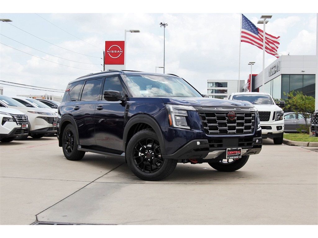 2025 Nissan Armada PRO-4X Blue at South Houston Nissan