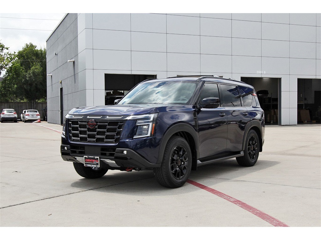 2025 Nissan Armada PRO-4X Blue at South Houston Nissan