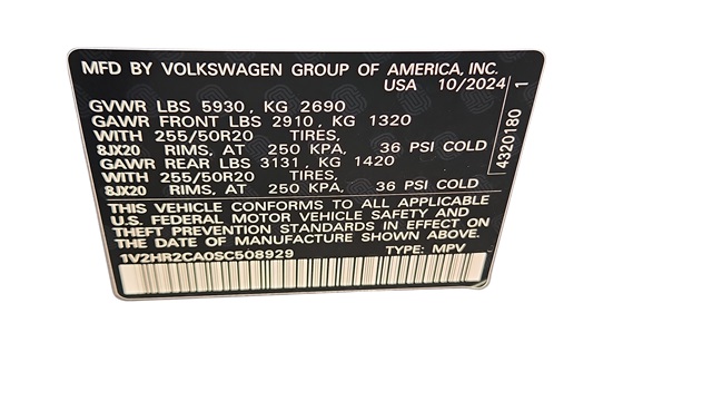 2025 Volkswagen Atlas