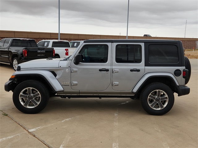 Used Car 2020 Jeep Wrangler  Unlimited Sahara For Sale Under $30,000 In Plainview, Texas