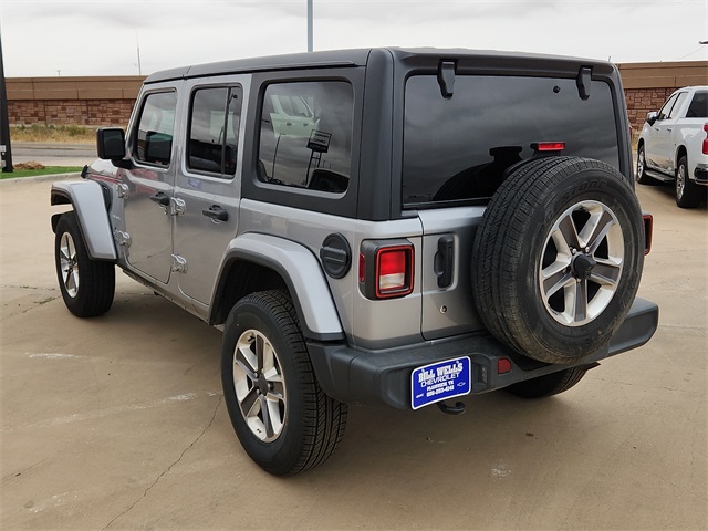 Used Car 2020 Jeep Wrangler  Unlimited Sahara For Sale Under $30,000 In Plainview, Texas