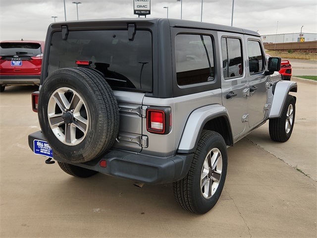Used Car 2020 Jeep Wrangler  Unlimited Sahara For Sale Under $30,000 In Plainview, Texas