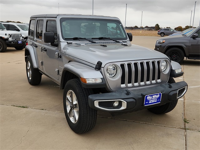 Used Car 2020 Jeep Wrangler  Unlimited Sahara For Sale Under $30,000 In Plainview, Texas