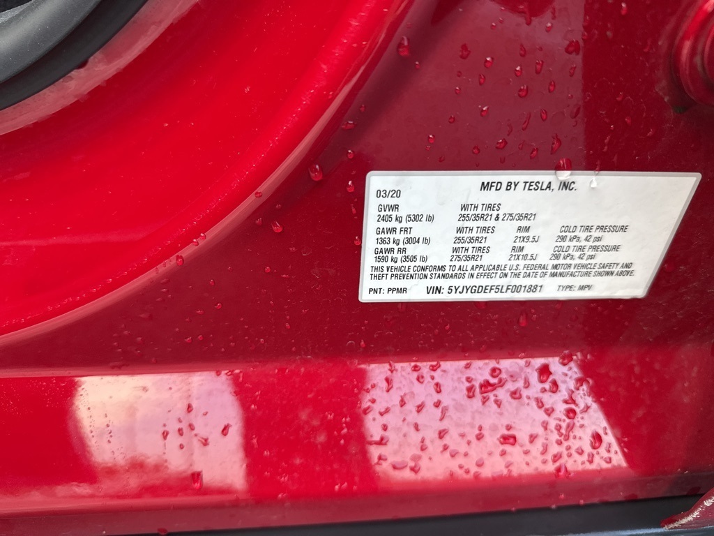 2020 Tesla Model Y